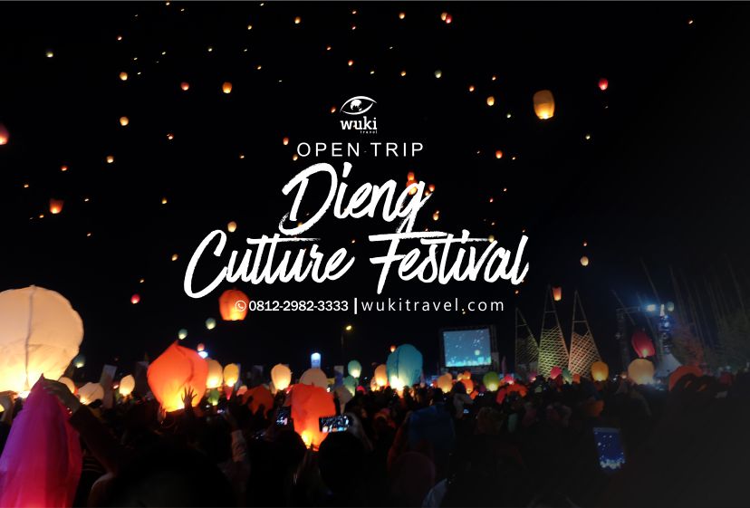 open trip dieng culture festival